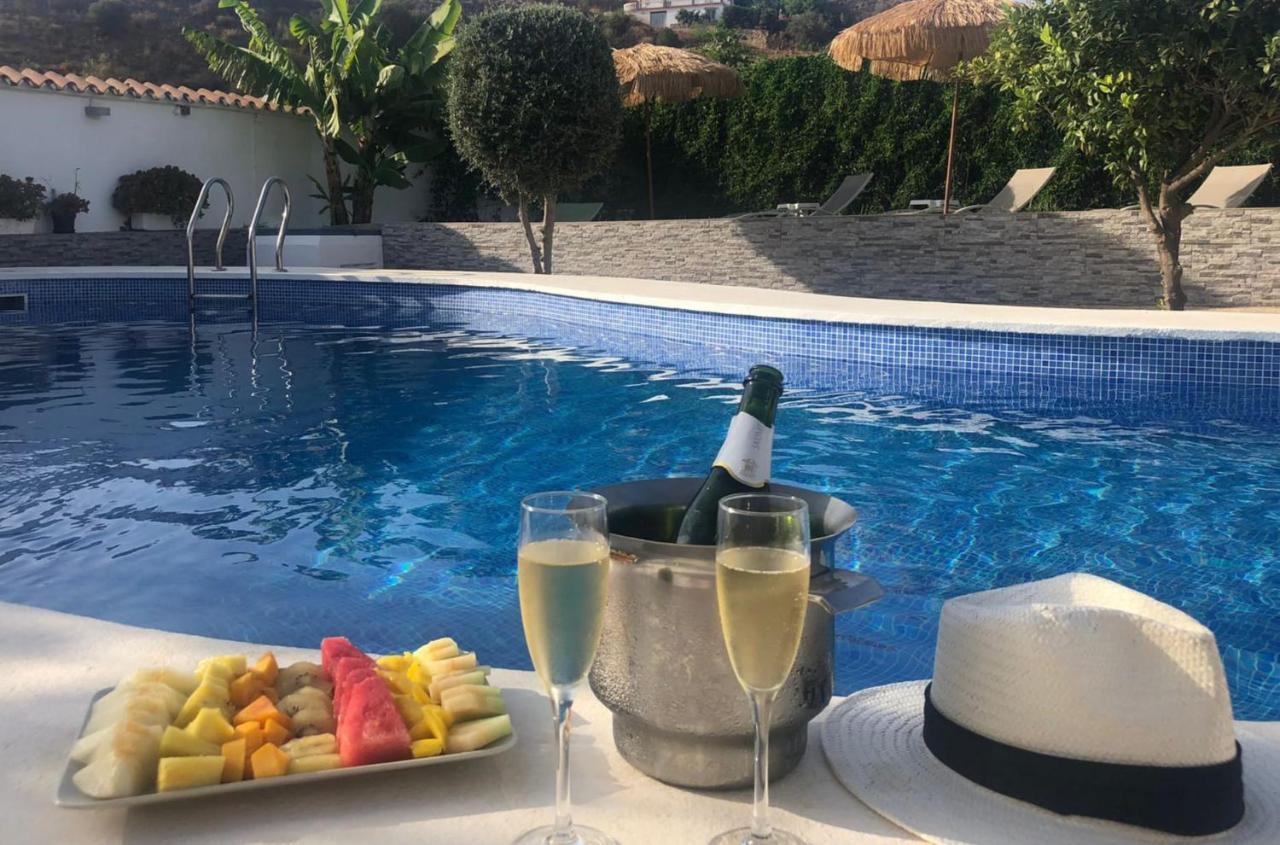 Villa Candela En Benajarafe Piscina Privada Ngoại thất bức ảnh